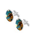 thumbnail image 2 of Sunflower Formal Attire Accessories Set: Cufflinks, Shirt Clip, Cufflink - Suitable for Business Attire - Made of Stainless Steel - Ideal for Business Meetings or Special Occasions, 2 of 6