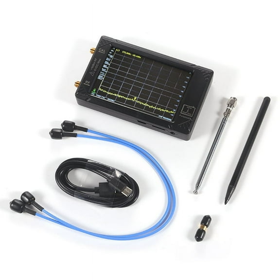 Handheld Spectrum Analyzer 100KHz to 5.3GHz ULTRA 4inch Display 2-in-1 Signal Generator with 32GB Card