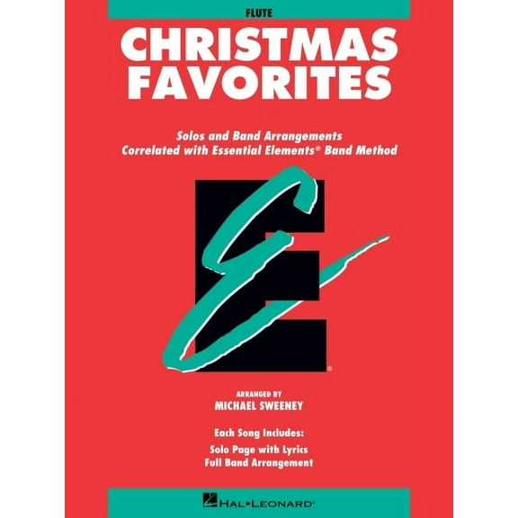 Essential Elements Band Method Christmas Favorites: Flute, (Paperback)