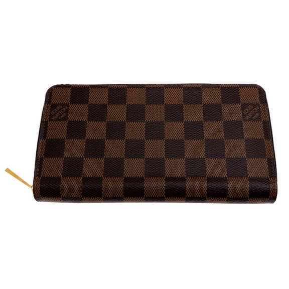 Pre-Owned Louis Vuitton Zippy Wallet Women's and Men's Long M41661 Damier (Good)
