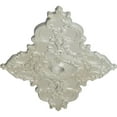 thumbnail image 3 of 67 1/4"W x 43 3/8"H x 4"ID x 2"P Melchor Diamond Ceiling Medallion (Fits Canopies up to 4"), Hand-Painted Flash Blue, 3 of 5