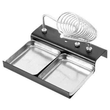 Soldering Holder Iron Stand Station Rectangle Tin Wire Rack Simple Metal