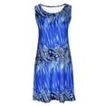thumbnail image 4 of SMihono Robe Bohème d'Été pour Femmes Grande Taille Robe Débardeur Décontractée Sans Manches de Printemps/été pour Femmes Robe Ample à Col Rond, 4 of 6