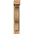 thumbnail image 2 of Ekena Millwork 6"W x 22"D x 34"H Funston Block Rough Sawn Bracket w/ Offset Brace, Western Red Cedar, 2 of 25