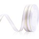 thumbnail image 2 of 2 rollos de cintas de satén para envolver la decoración del banquete de boda DIY Craft (blanco), 2 of 4