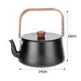 thumbnail image 3 of 1100ML Outdoor Kettle - Large Capacity Camping & Picnic Portable Aluminum Tea Maker Wild Tea Pot & Coffee Maker, 3 of 8