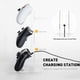 thumbnail image 3 of Soporte de 3 niveles para mandos y auriculares para Xbox One X/Switch/PS4/PS5/PC, accesorios para juegos con soporte para mandos, 3 of 6