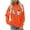 Orange, variant on Blackish Green gap hoodie women Women's Casual Long Sleeve Crewneck Sweatshirt Soft Comfy Loose Fit Pullover Top For Everyday Wear Blackfall sweatshirt