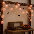 thumbnail image 5 of EWASWON Metal Ball String Lights, Battery Operated Waterproof Connectable LED Lights for Indoor Outdoor Patio Bedroom Wedding Decor, Pink, 5 of 6