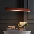 thumbnail image 1 of JONATHAN Y JYL7018B Draper 32" Dimmable Adjustable Integrated LED Metal Linear Pendant Minimalistic,Modern,Contemporary for Dining, Living Room, Kitchen, Commercial Office, Anodized Bronze, 1 of 1