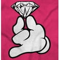 thumbnail image 2 of Diamond Mickey Ring Princess Jewel Womens Fitted Plus Size Graphic Tee Brisco Brands 3X, 2 of 5