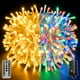 thumbnail image 1 of Cadena de luces LED Ollny 200 m, 20 m, que cambian de color, a prueba de agua, 1 of 9
