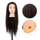 thumbnail image 4 of Hermoso maquillaje Cabeza de maniquí Cabeza de maniquí para cosmetología Estudiantes de la escuela Uso Peluquería Entrenamiento Extensiones de pestañas Cosmetólogo Khall Tendencias, 4 of 6