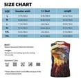 thumbnail image 6 of Fotbe Men's Geometric American Bald Eagle Print Men's Sleeveless Muscle Tank Tops Casual T-Shirts for Gym Workout Beach-Large, 6 of 8