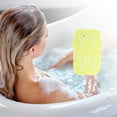 thumbnail image 2 of Unique Bargains Cartoon Bath Brush for Shower 4.33"x2.56"x0.79" Yellow, 2 of 6