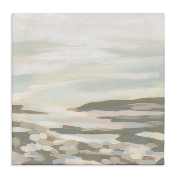 Stupell Industries Traditional Abstract Nautical Landscape Canvas Art, 17 x 17, by June Erica Vess
