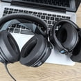 thumbnail image 2 of SOULWIT Almohadillas de Repuesto para ATH M50X/M40X, HyperX Cloud/Alpha, SteelSeries Arctis, Cojines para Sony MDR-1ABT/1RBT/1RNC/7506, Turtle Beach Stealth 420X/600 y M&aacute;s-Negro, 2 of 7