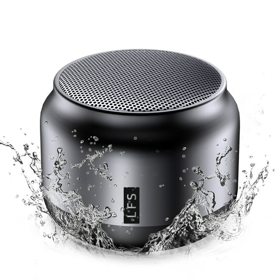 LFS Small Bluetooth Speaker Portable Wireless Speaker Waterproof Shower Speaker, Built-in Mic, 15H Playtime, TWS Pairing Outdoor Mini Speaker for Home, Beach, Travel
