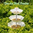 thumbnail image 6 of 1pc 3 Tiered Bird Bath With 3.5W Solar Pump, DIY Solar Fountain Detachable And Suitable For Hummingbird Bird Bath, Garden Decoration, Outdoor Bird Feeder, Pest Supplies, 6 of 9