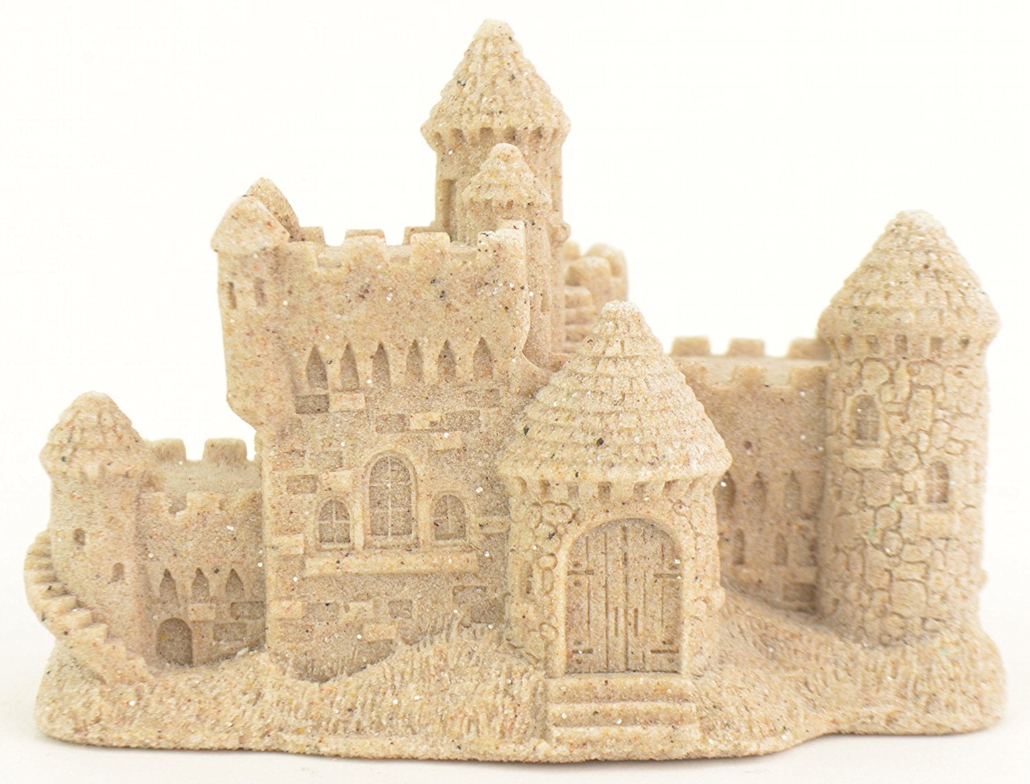 Замок из песка на прозрачном фоне
