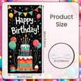 thumbnail image 5 of Colorful Banner Cake Theme Birthday Party Banner Balloon Decor Gift Elements Celebration Banner for Birthday Party Kids Party Indoor Celebration, 5 of 9