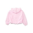 thumbnail image 2 of Athletic Works Girls Active Full Zip Woven Jacket, Sizes 4-18, 2 of 3