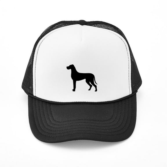 CafePress - Great Dane - Adjustable Unisex Printed Trucker Hat with Mesh Back