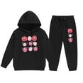thumbnail image 6 of Tracksuit Athletic Sweatsuits Sets 2PC Long Sleeve Printed Tracksuit Hoodie Sweatpants Joggers Set Winter Clothes Hoodie Set 8-9 Years Boys Girls Fashion, 6 of 7