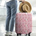 thumbnail image 2 of Red Strawberry Plants Fruit Cat Luggage Cover Fashion Suitcase Cover Baggage Covers Fit 25-28 Inch Luggage (Go Travel), 2 of 5