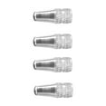 thumbnail image 2 of LOVIVER 4 Pieces Air Tire Valve Caps Aluminum Alloy Valve Stem Caps for Bike, 2 of 8