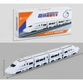 thumbnail image 2 of 3-Piece DIY Electric Universal High-Speed Train Toy for Kids 4-6: Educational Simulation Railway Set with Free Assembly, Parent-Child Interactive Play, Intellectual Development & 3C Safety, 2 of 5