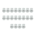 thumbnail image 1 of Tuercas de Perno de Rueda M12x1.5mm Únicas para Ford B-Max 30mm Tuercas de Rueda Resistentes Tono Plateado 20 Pcs, 1 of 6