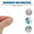 thumbnail image 3 of LOVEVER Dental Floss Orthodontics Simple Teeth Cleaning Tools Gum Threader Flossers for Adults Household Threaders 150 Pcs, 3 of 6