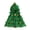 Green, variant on RUINIXCW Toddler Baby Girl Christmas Tree Costume Kids Fall Winter Warm Vest Jacket Little Girl Boy Star Pompom Sleeveless Zipper Hoodie Jacket Coat