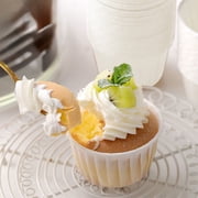 100 Pack Individual Cupcake Containers Paper Cupcake Boxes Cupcake Holders Stackable Deep Dome Cupcake Carrier