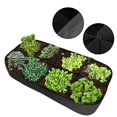thumbnail image 3 of Utoimkio Fabric Raised Garden Bed Large Plant Grow Bags 70.8x35.4x11.8 Inch Rectangle Breathable Planting Container Garden Grow Bed Bags for Outdoor Growing Vegetables,Plants,Flowers, 3 of 5