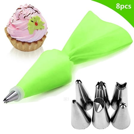 

Pastry Nozzle Decorating Piping Nozzle Tips Cake Decorating Converter Pastry Bag Cake Cream Coupler Pipeline Tip Converter 3pcs