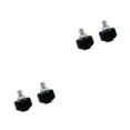 thumbnail image 4 of braveheart 2 Pieces Roller Skates Toe Stops Stopper Rubber Block Brake Parts black 2Set, 4 of 6