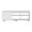 White, variant on Dtwnek Entertainment Center for TVs up to 52", Wood TV Stand with 1 Doors and 4 Open Shelf, TV Cabinet for Living Room, Black