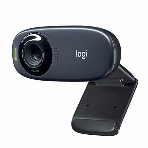 LOGITECH 960000585 HD C310 Portable Webcam, 5MP, Black