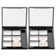 thumbnail image 1 of 2 juegos de paletas vacías de lápiz labial y sombras de ojos, rellenables, para guardar cosméticos, paletas de sombras de ojos vacías, portátiles, coloretes y bandejas para lápiz labial, 1 of 7