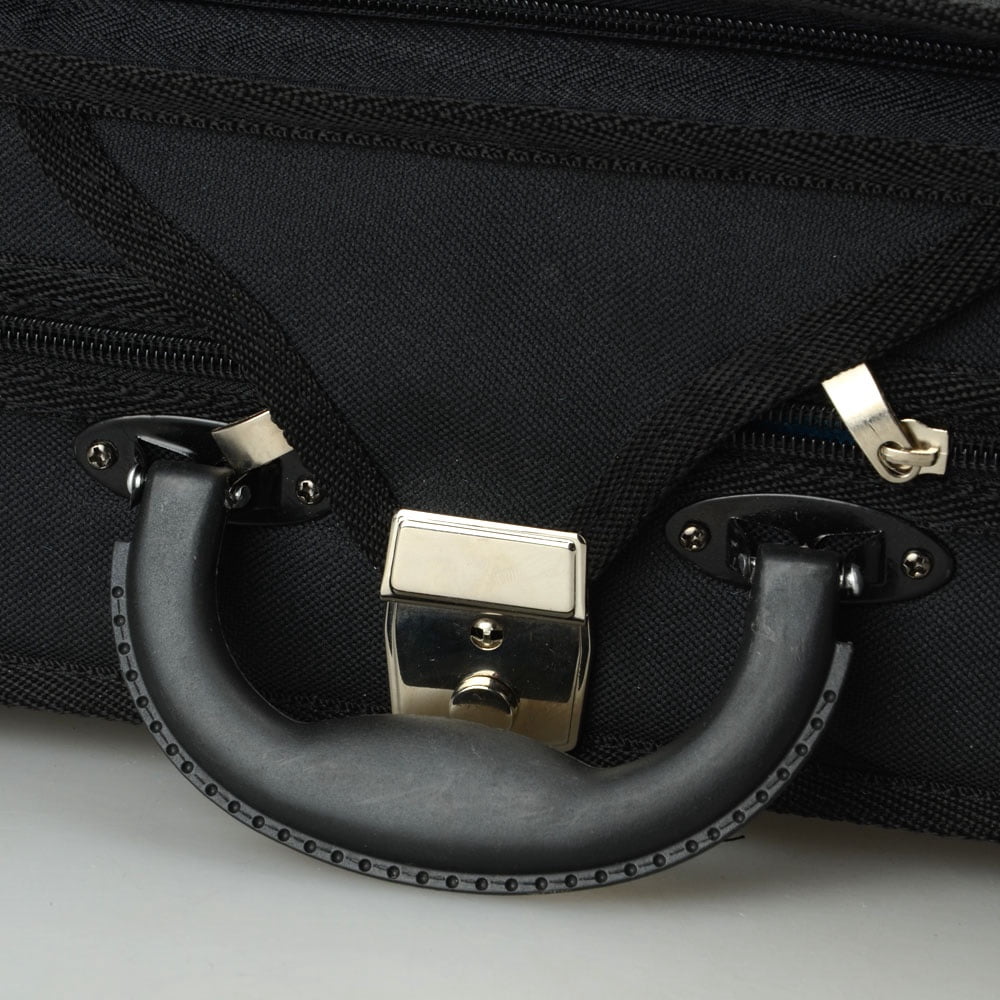 Voilin Bag Square Shape Nylon, Black