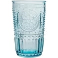 thumbnail image 6 of Bormioli Rocco Romantic Set Of 6 Tumbler Glasses, 11.5 Oz. Colored Crystal Glass, Light Blue, Made In Italy, 6 of 7