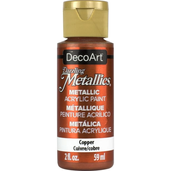 DecoArt Dazzling Metallics Acrylic Color, 2 oz., Copper
