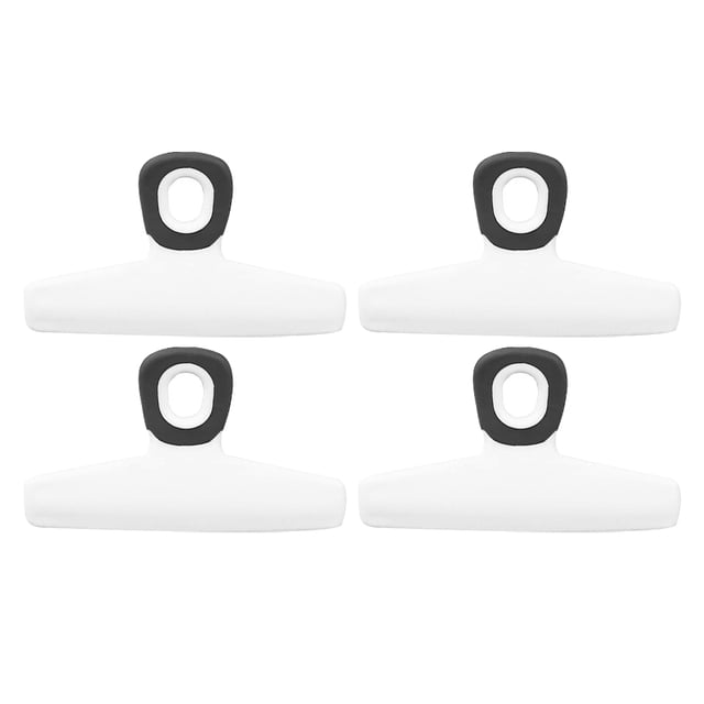 4 clips para sellar bolsas de alimentos, bolsas de refrigerio, bolsas de hojas de té