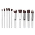 thumbnail image 1 of Brochas Kabuki 10 piezas Myrva Set de 10 brochas profesionales extra suaves para maquillaje, 1 of 2
