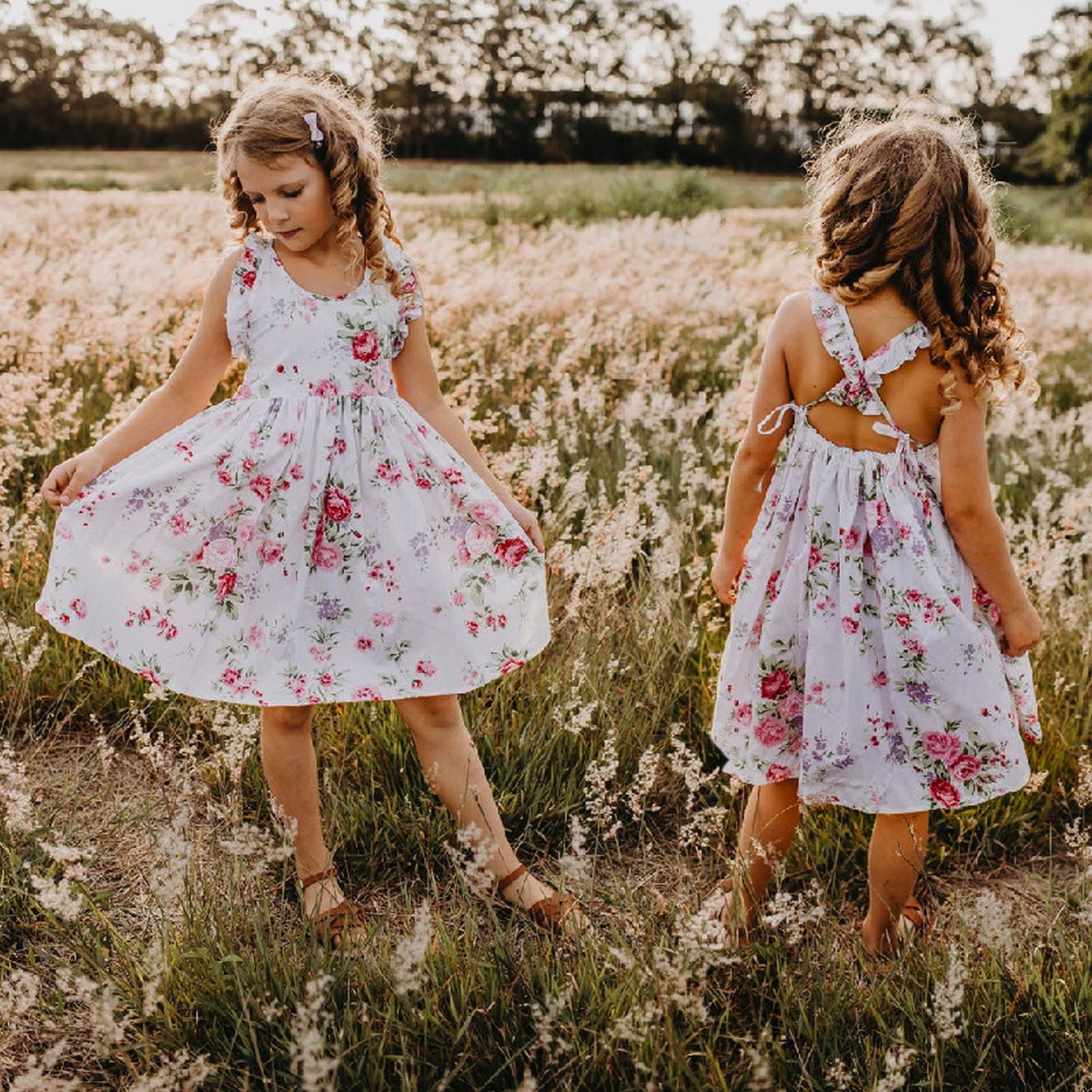 Zebra Print Flower Girl Dress