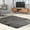 Grey, variant on Gymax 5 x 7 FT Faux Fur Soft Shag Area Rug Fluffy Throw Carpet Non-slip Home Grey