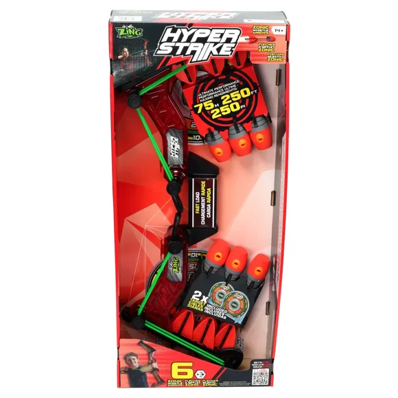 Hyper Strike Arc et Fléchettes - Rouge