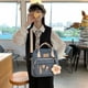 thumbnail image 4 of Mujeres Hit Color Messenger Bag Preppy Style School Mochila grande (Azul), 4 of 5